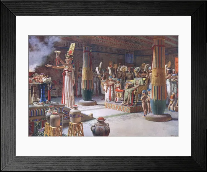 Framed Print : Great Queens of the Past No 1 - Nefertiti Framed Print : Great Queens of the Past No 1 - Nefertiti