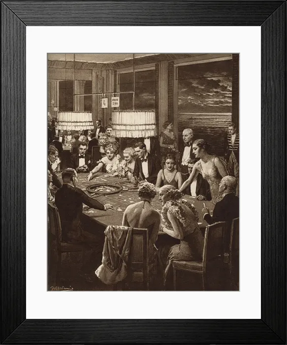 Framed Print : The Summer Sporting at Monte Carlo Beach by Matania Framed Print : The Summer Sporting at Monte Carlo Beach by Matania
