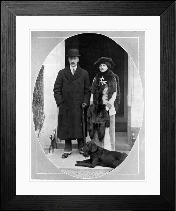 Framed Print : Lord and Lady Willingdon Framed Print : Lord and Lady Willingdon