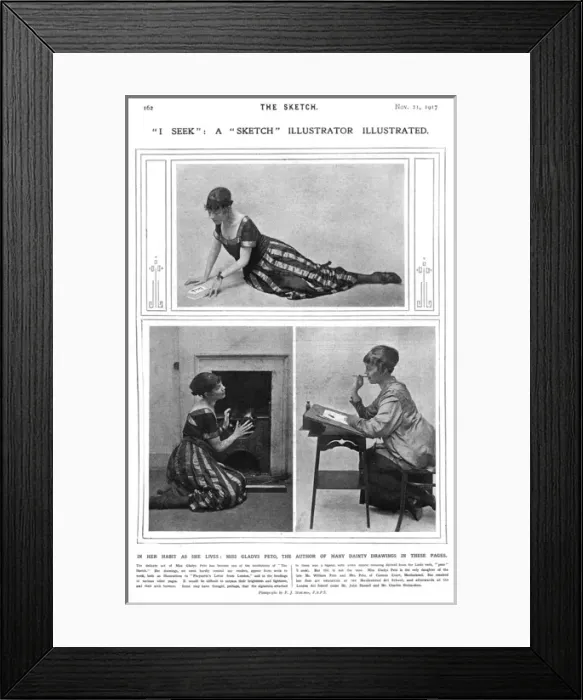 Framed Print : Gladys Peto Framed Print : Gladys Peto