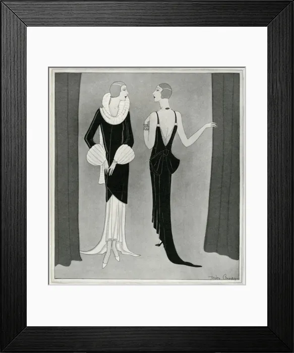Framed Print : A Tatler Fashion, by Gordon Conway