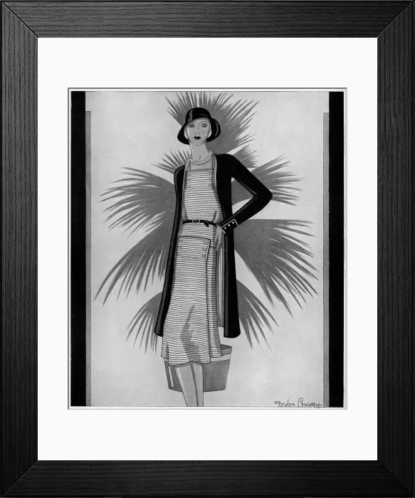 Framed Print : A Tatler Fashion, by Gordon Conway