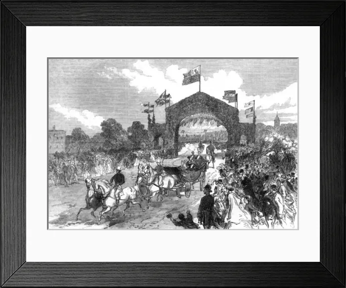 Framed Print : Wedding of Princess Mary of Cambridge & Francis of Teck Framed Print : Wedding of Princess Mary of Cambridge & Francis of Teck