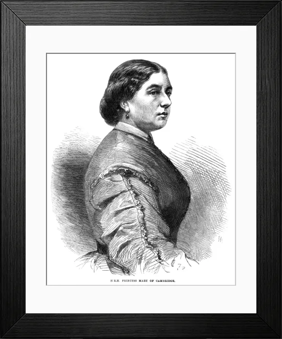 Framed Print : H. R. H. Princess Mary of Cambridge Framed Print : H. R. H. Princess Mary of Cambridge