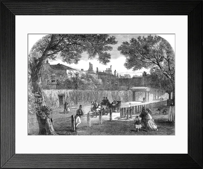 Framed Print : Cambridge Cottage, Kew