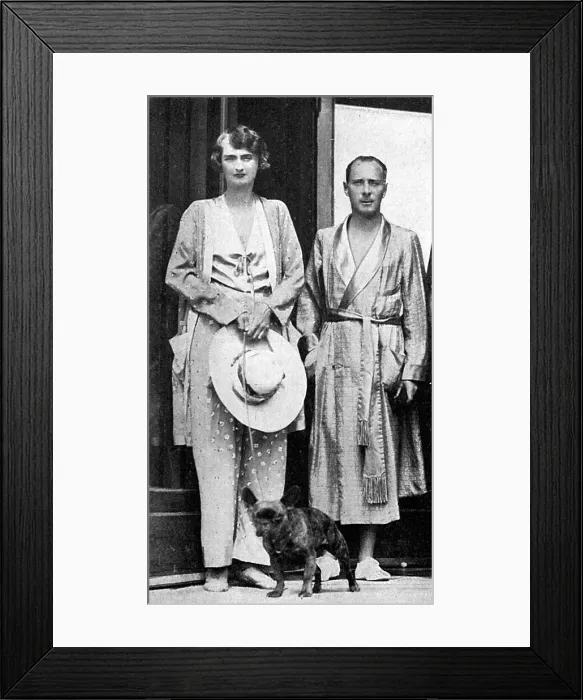 Framed Print : Lord and Lady Carisbrooke at Monte Carlo Framed Print : Lord and Lady Carisbrooke at Monte Carlo