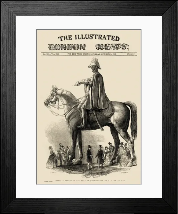 Framed Print : Colossal statue of the Duke of Wellington Framed Print : Colossal statue of the Duke of Wellington