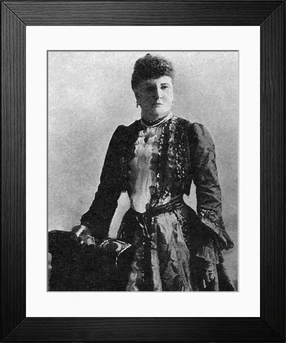 Framed Print : Princess Edward of Saxe-Weimar