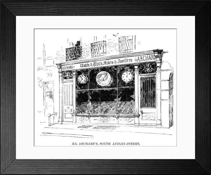Framed Print : West End riots: shops damaged by rioters, 1886 Framed Print : West End riots: shops damaged by rioters, 1886