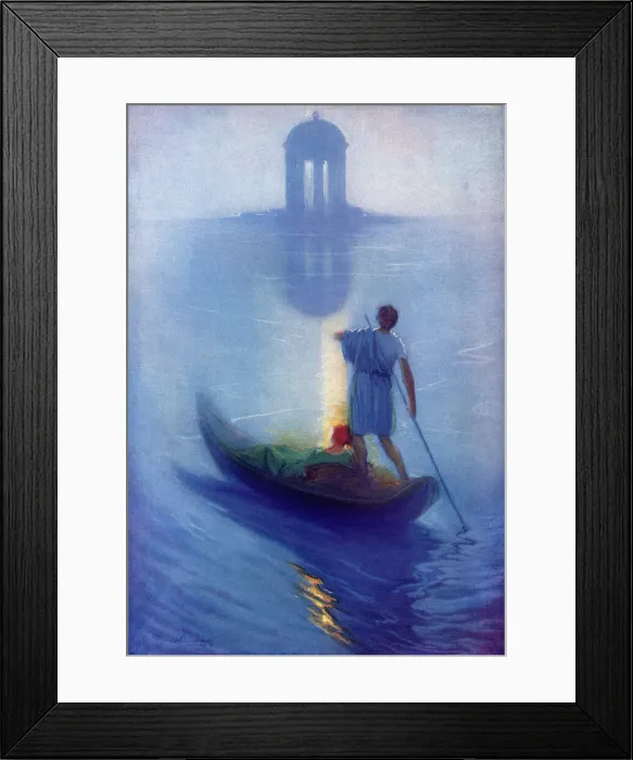 Framed Print : The Temple of Dreams by Arild Rosenkrantz Framed Print : The Temple of Dreams by Arild Rosenkrantz
