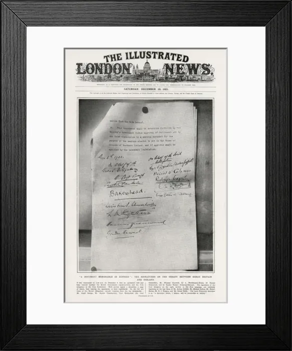 Framed Print : Front cover of The Illustrated London News Framed Print : Front cover of The Illustrated London News