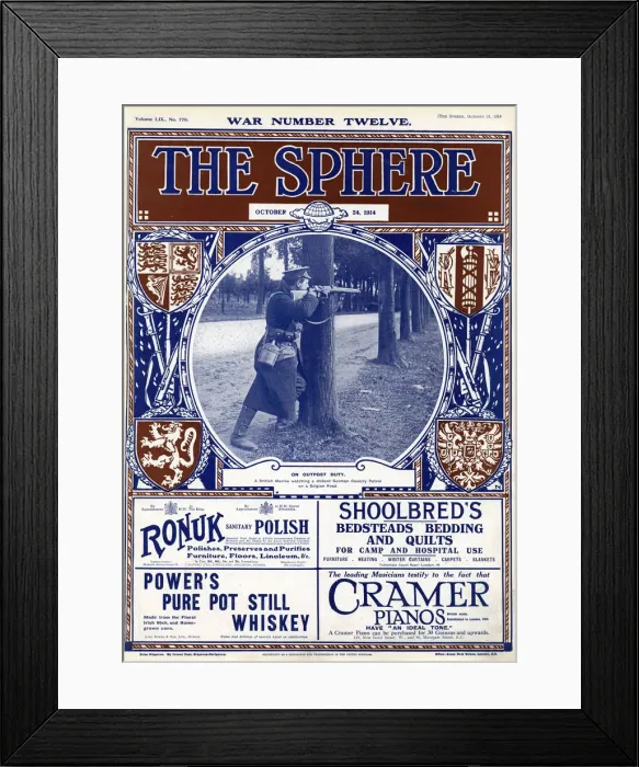 Framed Print : Masthead of The Sketch, October 1914 Framed Print : Masthead of The Sketch, October 1914