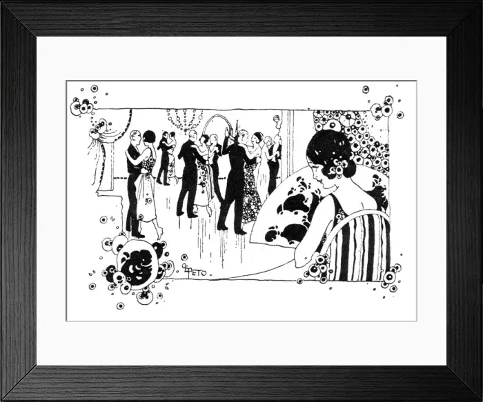 Framed Print : Young lady watching the couples dancing at a Grand Ball Framed Print : Young lady watching the couples dancing at a Grand Ball