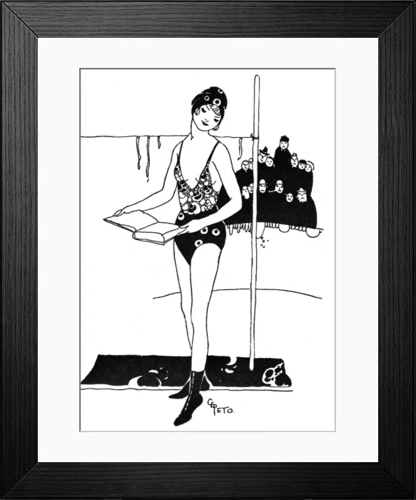 Framed Print : Young lady shortly fails to walk the tightrope Framed Print : Young lady shortly fails to walk the tightrope