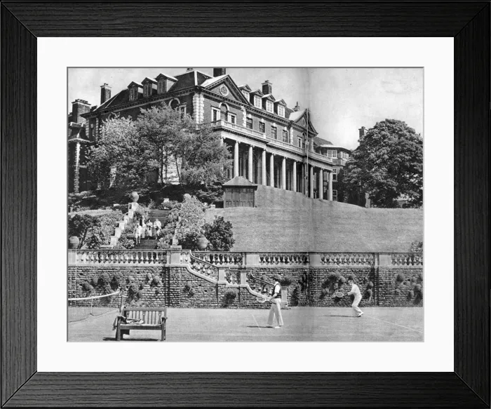 Framed Print : Witanhurst tennis game Framed Print : Witanhurst tennis game