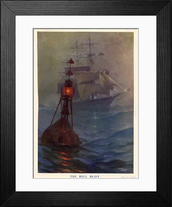 Framed Print : The Bell Buoy Framed Print : The Bell Buoy