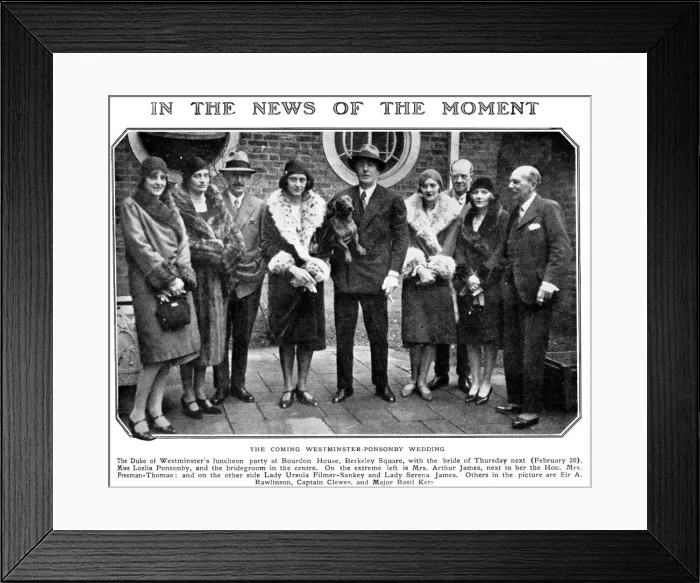 Framed Print : Loelia Ponsonby and the Duke of Westminster Framed Print : Loelia Ponsonby and the Duke of Westminster
