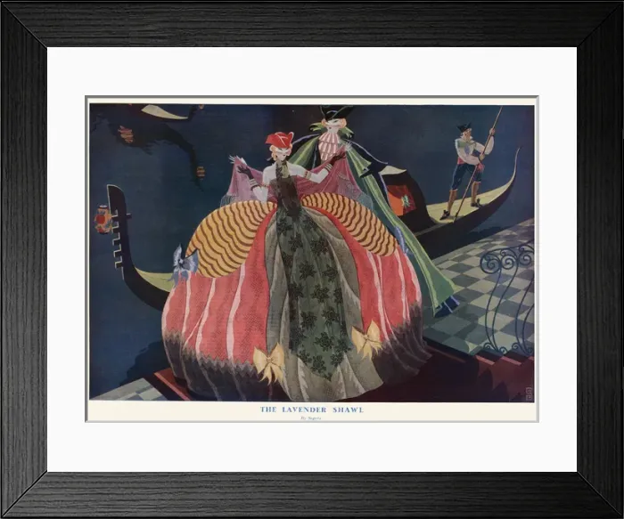 Framed Print : The Lavender Shawl by Sogata Framed Print : The Lavender Shawl by Sogata