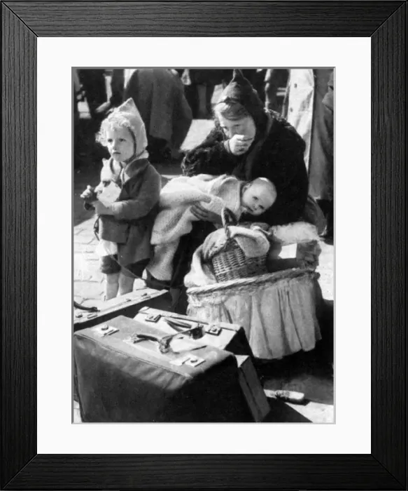 Framed Print : The Channel Island in German Hands Framed Print : The Channel Island in German Hands