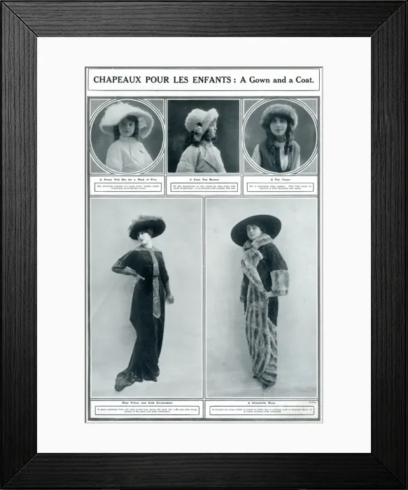Framed Print : Clothing for women and girls 1913 Framed Print : Clothing for women and girls 1913