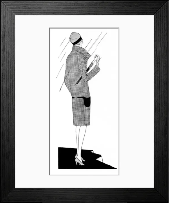 Framed Print : Zambrene race-coat