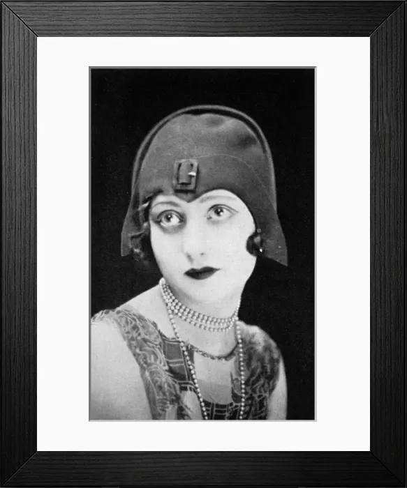 Framed Print : Patricia Charles, 1927