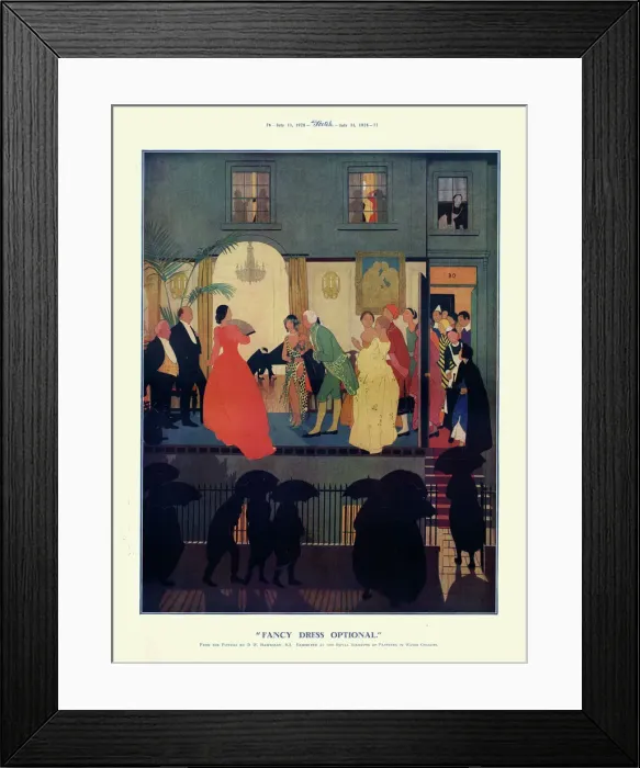Framed Print : Fancy Dress Optional Framed Print : Fancy Dress Optional