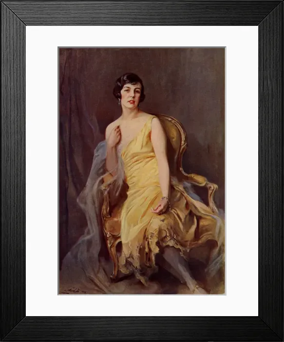 Framed Print : Princess Charlotte of Monaco, 1928 Framed Print : Princess Charlotte of Monaco, 1928