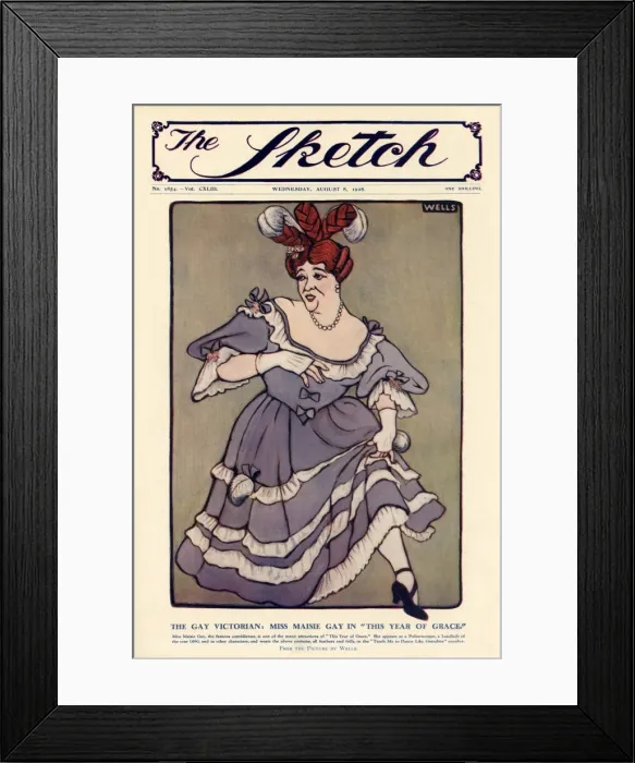 Framed Print : Maisie Gay, The Gay Victorian Framed Print : Maisie Gay, The Gay Victorian