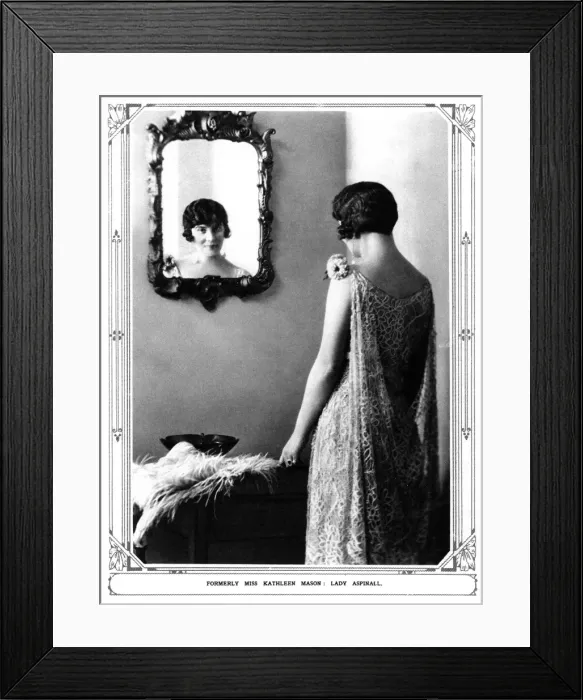 Framed Print : Kathleen Mason, 1928