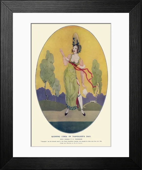 Framed Print : Keeping Cool in Napoleons Day