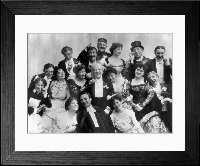 Framed Print : Company playing in the Elixir of Youth, 1899 Framed Print : Company playing in the Elixir of Youth, 1899