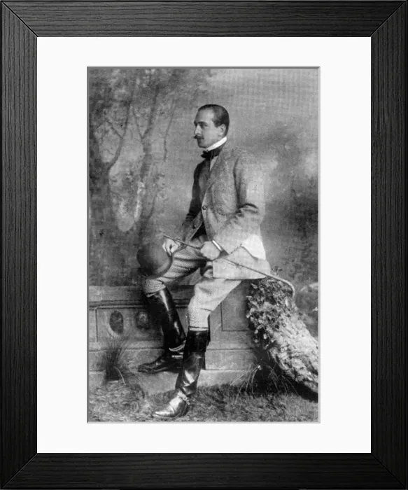 Framed Print : Prince Francis of Teck Framed Print : Prince Francis of Teck