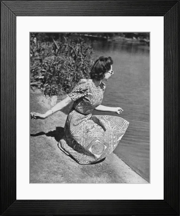 Framed Print : Womens fashion, 1940 Framed Print : Womens fashion, 1940