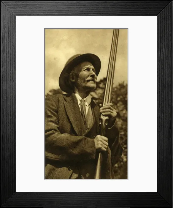 Framed Print : Watching the skies for the enemy Framed Print : Watching the skies for the enemy