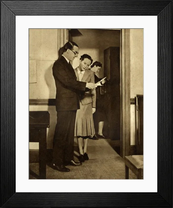 Framed Print : Walter Monckton at the Civil Service Framed Print : Walter Monckton at the Civil Service