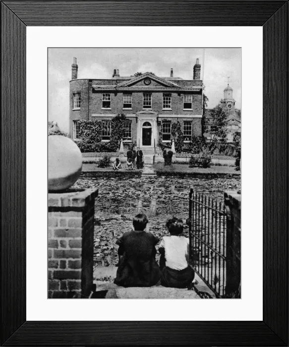 Framed Print : A Country House School for Evacuated Architects Framed Print : A Country House School for Evacuated Architects