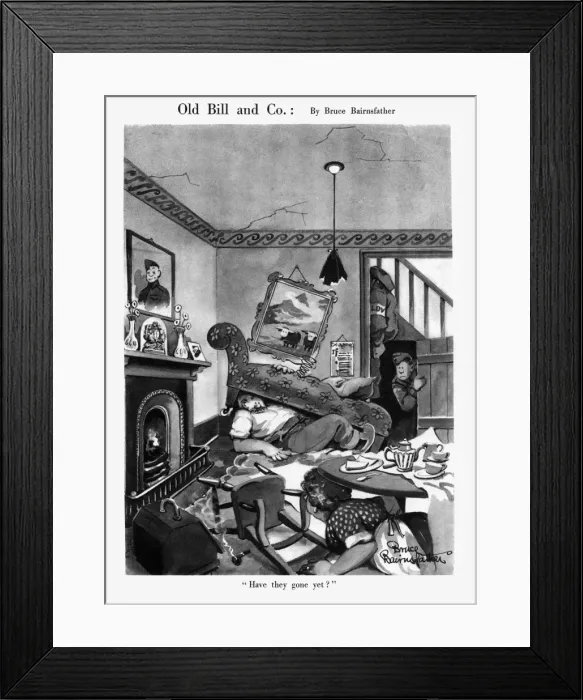 Framed Print : Old Bill and Co. September 1940 Framed Print : Old Bill and Co. September 1940