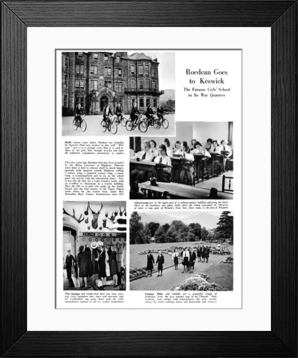 Framed Print : Roedean School Moved to the Keswick Hotel Framed Print : Roedean School Moved to the Keswick Hotel