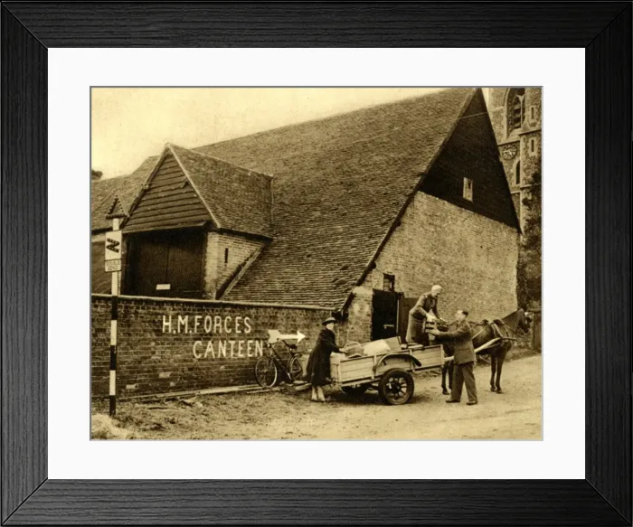 Framed Print : Wartime Canteen Framed Print : Wartime Canteen