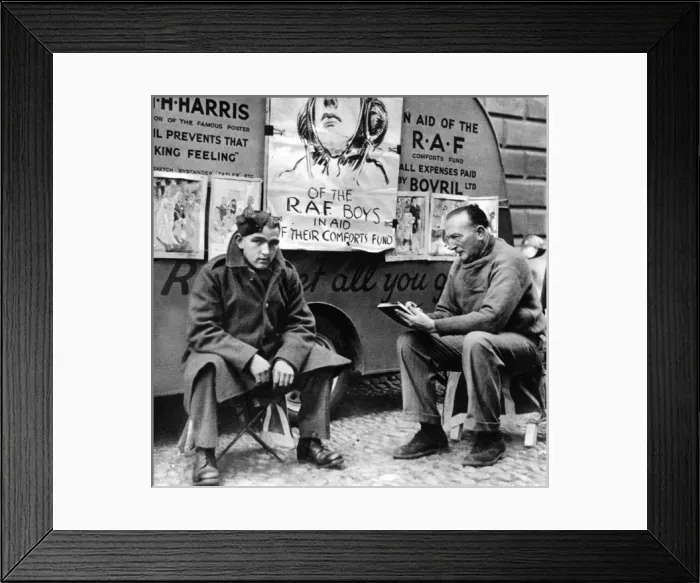 Framed Print : H. H. Harris, 1940 Framed Print : H. H. Harris, 1940