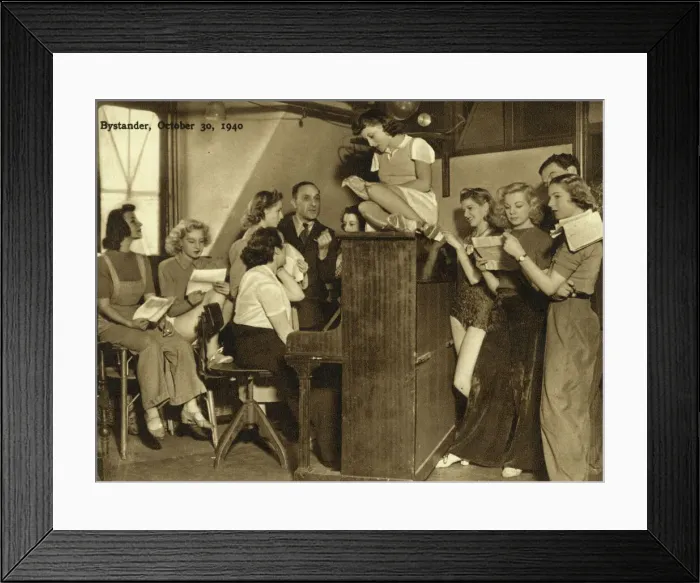 Framed Print : The Windmill Theatre, 1940