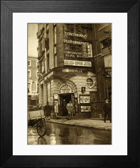 Framed Print : The Windmill Theatre, 1940 Framed Print : The Windmill Theatre, 1940