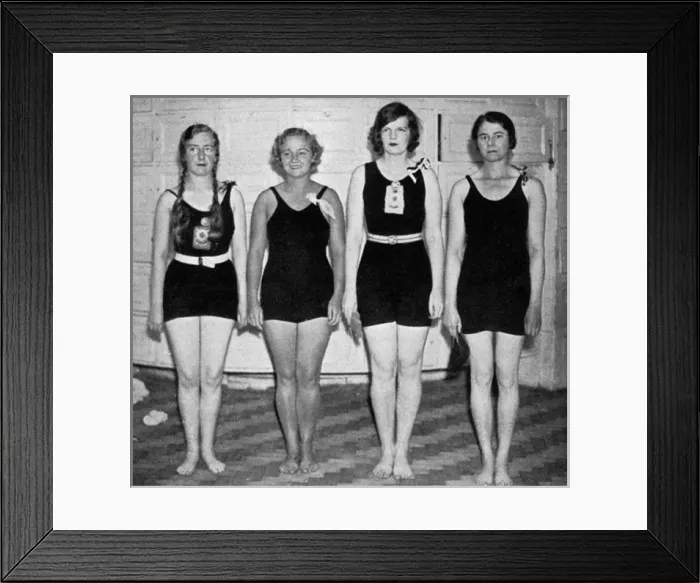Framed Print : Winners at the Bath Club including Lady Alington Framed Print : Winners at the Bath Club including Lady Alington