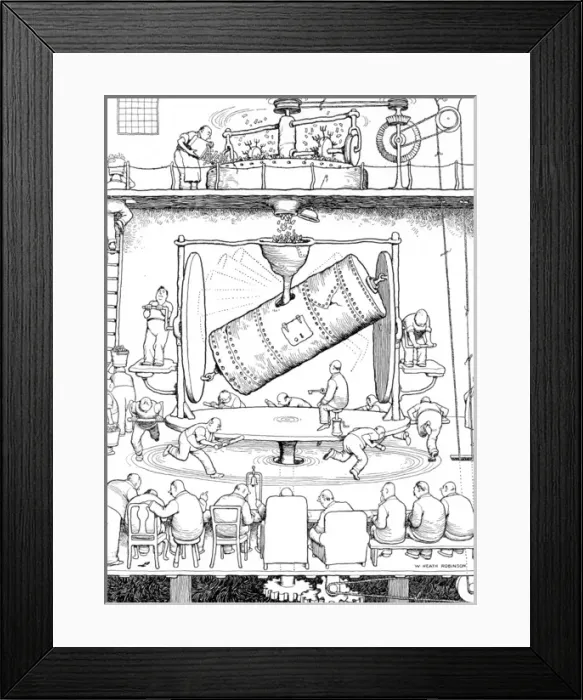Framed Print : The New Combination Drum and Multi Movement mixer Framed Print : The New Combination Drum and Multi Movement mixer