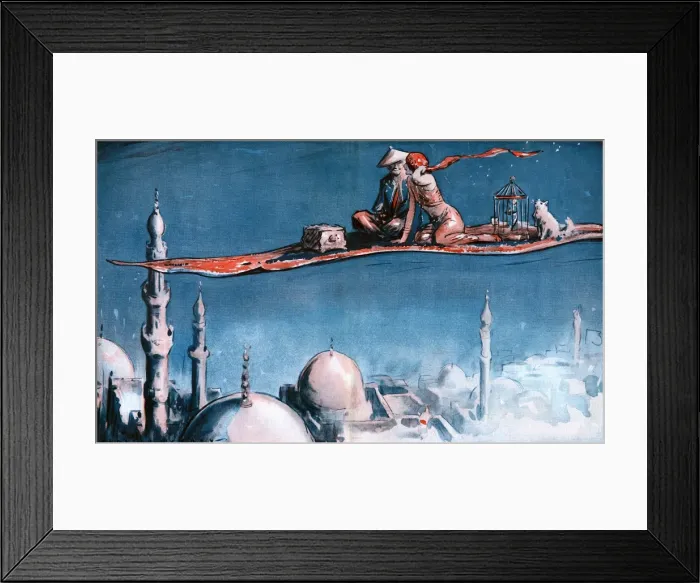 Framed Print : The Magic Carpet Framed Print : The Magic Carpet