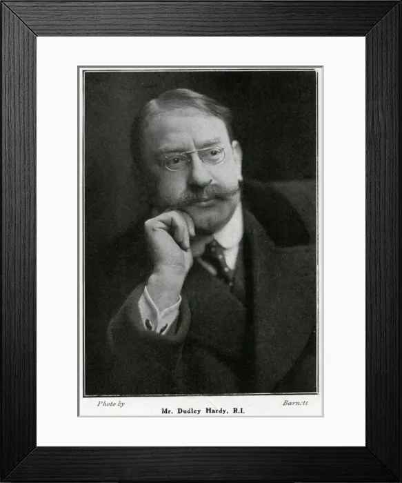 Framed Print : Dudley Hardy Framed Print : Dudley Hardy