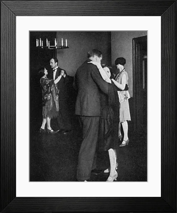 Framed Print : Dance club in London, 1929 Framed Print : Dance club in London, 1929