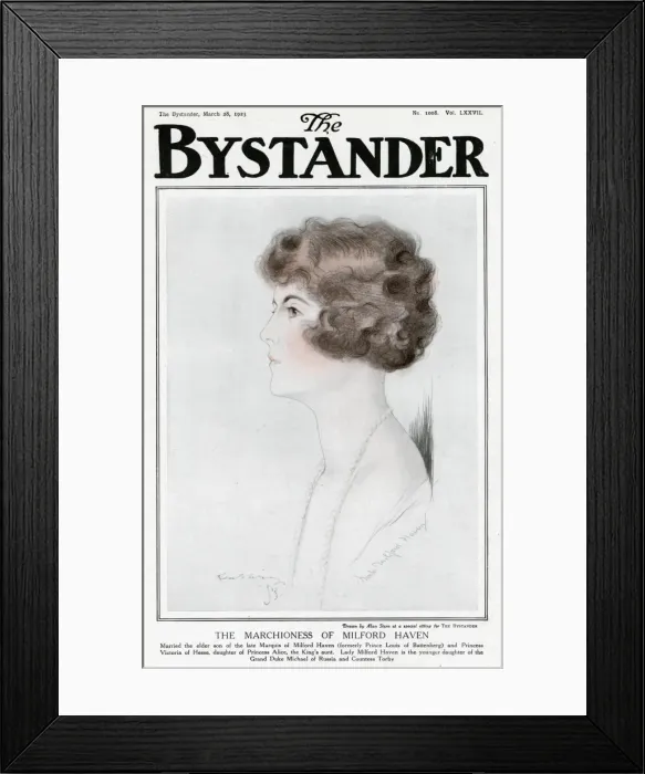Framed Print : Marchioness of Milford Haven by Alan Stern