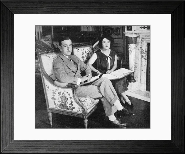 Framed Print : Marquis and Marchioness of Milford Haven Framed Print : Marquis and Marchioness of Milford Haven